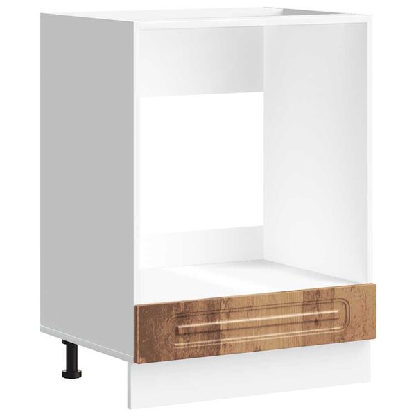 vidaXL Skříňka na troubu "Kalmar" staré dřevo kompozit