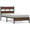 vidaXL R&aacute;m postele bez matrace hněd&yacute; dub 107 x 200 cm kompozitn&iacute; dřevo