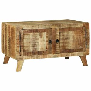 vidaXL Konferenčn&iacute; stolek Hněd&aacute; 80 x 54 x 45 cm Masivn&iacute; mangov&eacute; dřevo