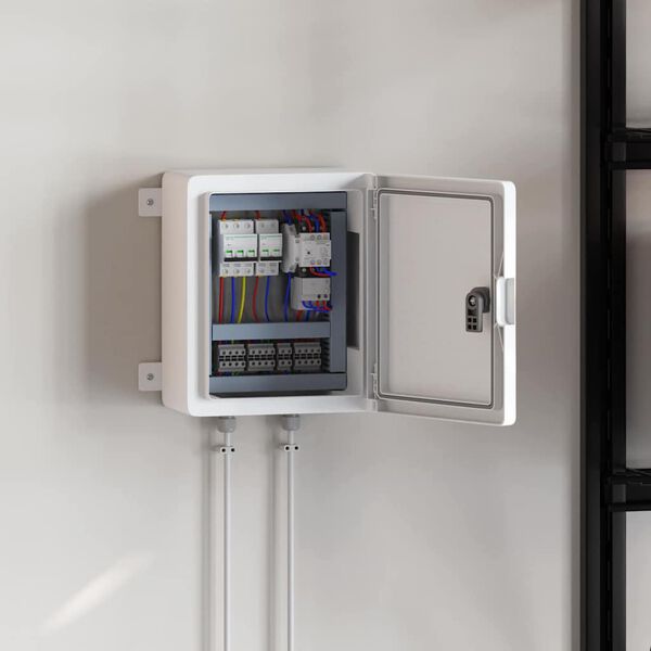 vidaXL Ovl&aacute;dac&iacute; skř&iacute;ň &Scaron;ed&aacute; 47 x 20 x 60 cm ABS plast