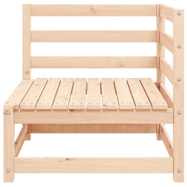 vidaXL Zahradní rohové pohovky 2 ks s poduškami masivní borové dřevo