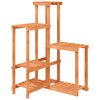 vidaXL Stojan na květiny 62,5x61,5x101,5 cm masivn&iacute; jedlov&eacute; dřevo