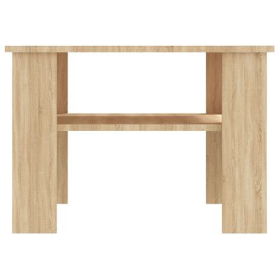 vidaXL Konferenční stolek dub sonoma 60 x 60 x 42 cm dřevotříska