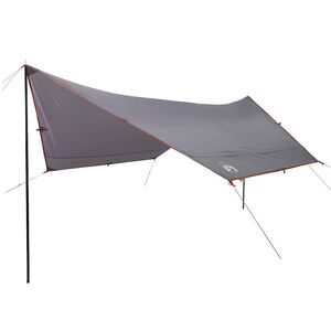 vidaXL Kempingov&aacute; plachta &scaron;ed&aacute; a oranžov&aacute; 430 x 380 x 210 cm nepromokav&aacute;