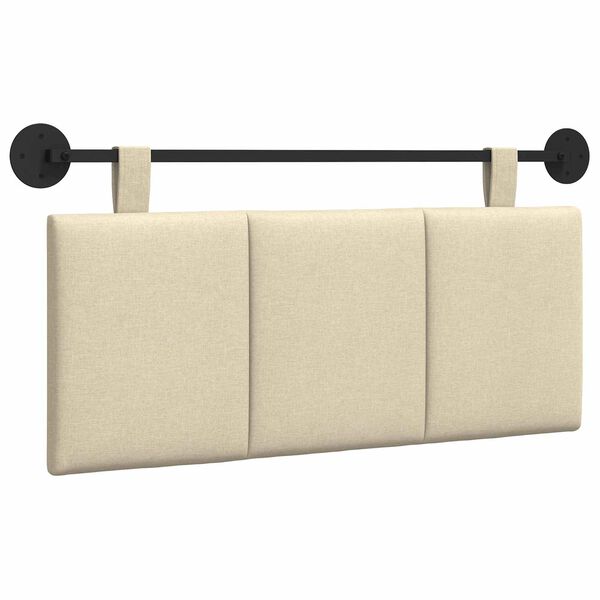 vidaXL Z&aacute;věsn&aacute; čeln&iacute; deska N&aacute;stěnn&yacute; Kr&eacute;mov&aacute; 110 x 55 x 5 cm textil