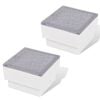 vidaXL Zemn&iacute; sv&iacute;tidla LED 2 ks 100 x 200 x 68 mm