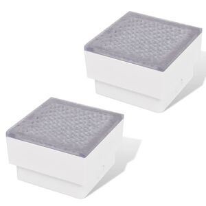vidaXL Zemn&iacute; sv&iacute;tidla LED 2 ks 100 x 200 x 68 mm