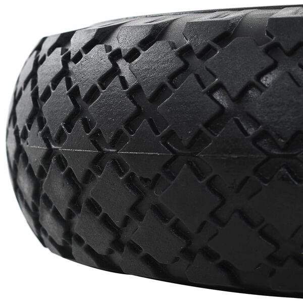 vidaXL Kola k rudlu 2 ks solidní PU 3.00–4 (260 x 85)