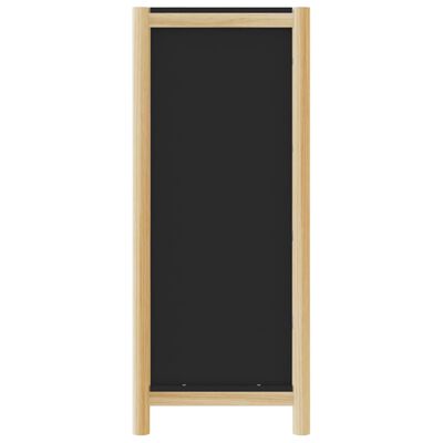 vidaXL Skříň highboard černá 42 x 38 x 90 cm kompozitní dřevo