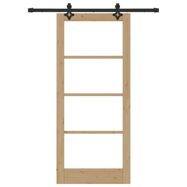 vidaXL Posuvn&eacute; dveře Př&iacute;rodn&iacute; 86 x 198,5 cm