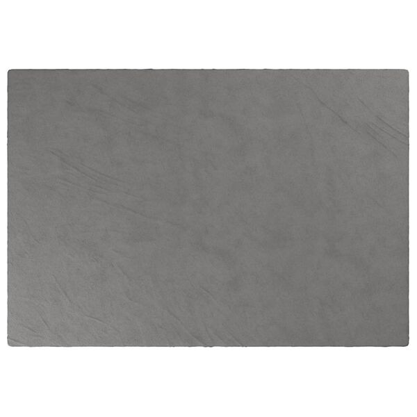 vidaXL Zátěžová deka s povlečením šedá 137 x 200 cm 10 kg textil