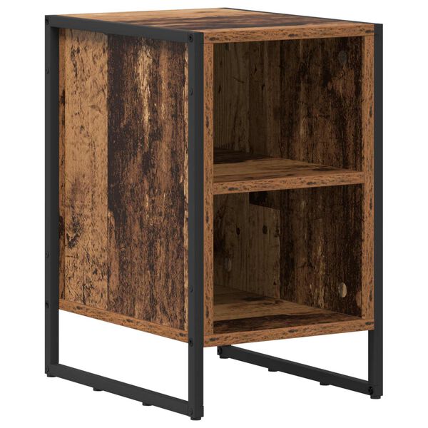 vidaXL Nočn&iacute; stolek Star&eacute; dřevo 39,5 x 30 x 50 cm kompozitn&iacute; dřevo