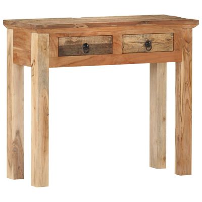 vidaXL Konzolový stolek 90,5x30x75 cm masivní akácie recyklované dřevo