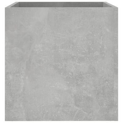 vidaXL Truhlík betonově šedý 40 x 40 x 40 cm kompozitní dřevo