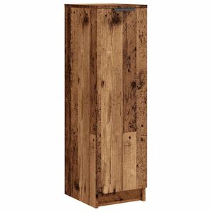 vidaXL Botn&iacute;k old wood 29,5 x 35 x 100,5 cm kompozitn&iacute; dřevo