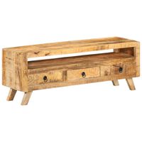 vidaXL TV stolek 110 x 30 x 40 cm masivní mangovníkové dřevo