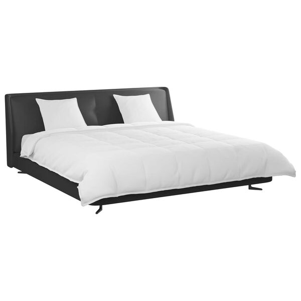 vidaXL Sada přikr&yacute;vek s pol&scaron;t&aacute;řem 3 pcs B&iacute;l&aacute; Peř&iacute;