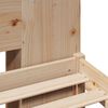 vidaXL Postel s knihovnou bez matrace 150 x 200 cm masivn&iacute; borovice