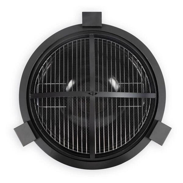 Livoo Ohni&scaron;tě s grilem 2 v 1 59,5 cm čern&eacute;