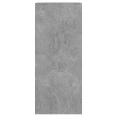 vidaXL Knihovna / dělicí stěna betonově šedá 40 x 30 x 72 cm