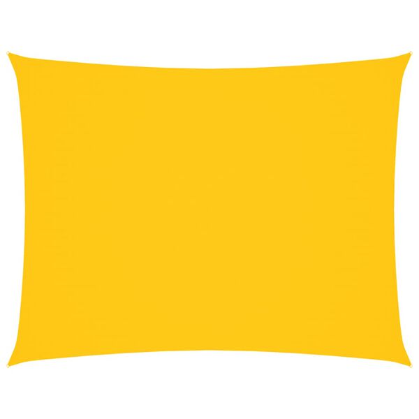 vidaXL St&iacute;n&iacute;c&iacute; plachta oxfordsk&aacute; l&aacute;tka obd&eacute;ln&iacute;kov&aacute; 4 x 5 m žlut&aacute;