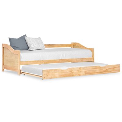 vidaXL Rám vysouvací postele/pohovky borové dřevo 90 x 200 cm