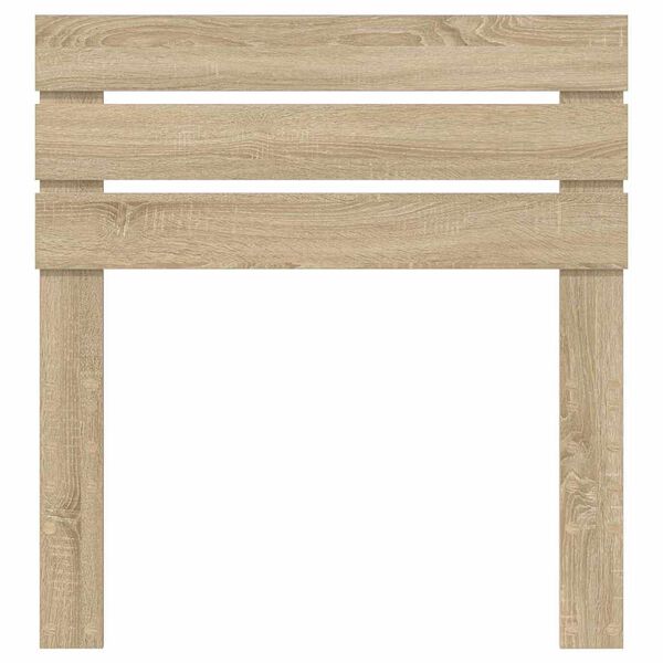 vidaXL Čelo postele s čelo Sonoma dub 75 cm Kompozitn&iacute; dřevo