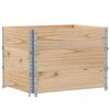 vidaXL Paletov&eacute; n&aacute;stavce 3 ks 80 x 60 cm masivn&iacute; borov&eacute; dřevo