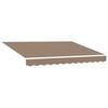 vidaXL N&aacute;hradn&iacute; l&aacute;tka na mark&yacute;zu Taupe 236 x 195 cm Polyester