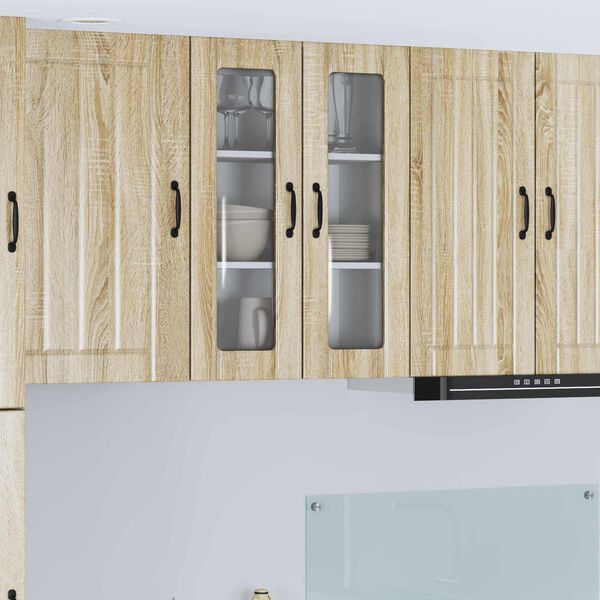 vidaXL Kuchyňsk&aacute; skř&iacute;ň Sonoma dub 60 x 31 x 80 cm kompozitn&iacute; dřevo