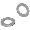 vidaXL Podložky 2 ks Stř&iacute;brn&aacute; 10 x 10 x 1,2 mm Ocel
