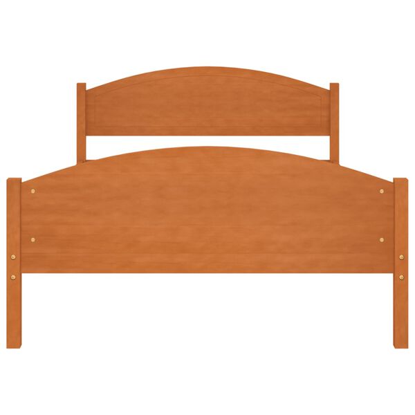 vidaXL Rám postele medově hnědý masivní borovice 120 x 200 cm
