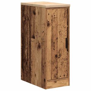 vidaXL Gar&aacute;žov&aacute; skř&iacute;ňka Star&eacute; dřevo 30x51x85 cm Masivn&iacute; dřevo borovice