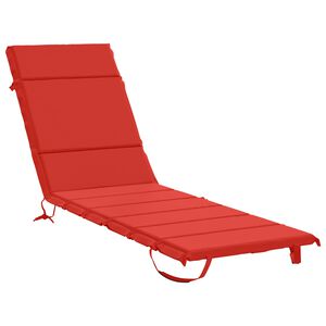 vidaXL Pol&scaron;t&aacute;ř na leh&aacute;tko GEMERT 100% polyester Červen&aacute;