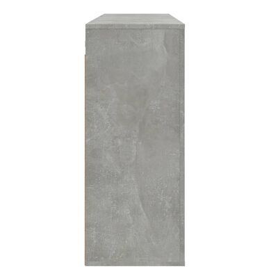 vidaXL Nástěnná skříňka betonově šedá 80 x 33 x 80 cm kompozitní dřevo