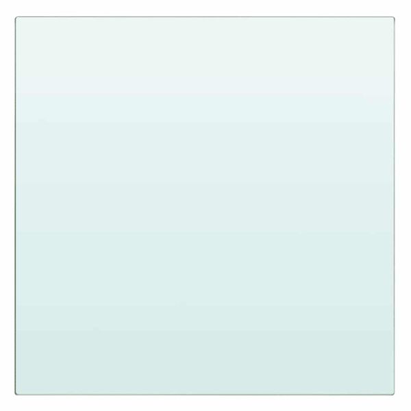 vidaXL Policová deska sklo čiré 20x20 cm