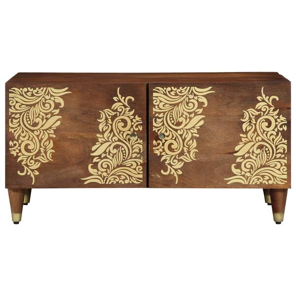 vidaXL Konferenční stolek Medová hnědá 80 x 50 x 40 cm