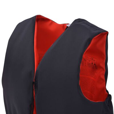 vidaXL Záchranná vesta 50 N 50–70 kg námořnická modrá