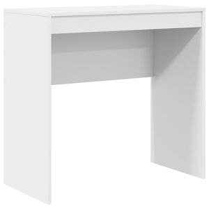 vidaXL Stůl B&iacute;l&aacute; 80 x 40 x 76 cm