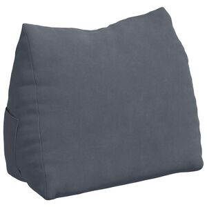 vidaXL Pol&scaron;t&aacute;ř na z&aacute;da Tmavě &scaron;ed&aacute; 45 x 20 x 35 cm Žebrovan&aacute; l&aacute;tka