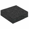vidaXL Gumov&yacute; granulačn&iacute; zahradn&iacute; pad Čern&yacute; 9 x 9 x 2 cm Guma
