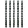 vidaXL Zahradn&iacute; plotov&eacute; pletivo 5 ks HDPE 1 x 1,2 m zelen&eacute;