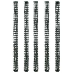 vidaXL Zahradn&iacute; plotov&eacute; pletivo 5 ks HDPE 1 x 1,2 m zelen&eacute;