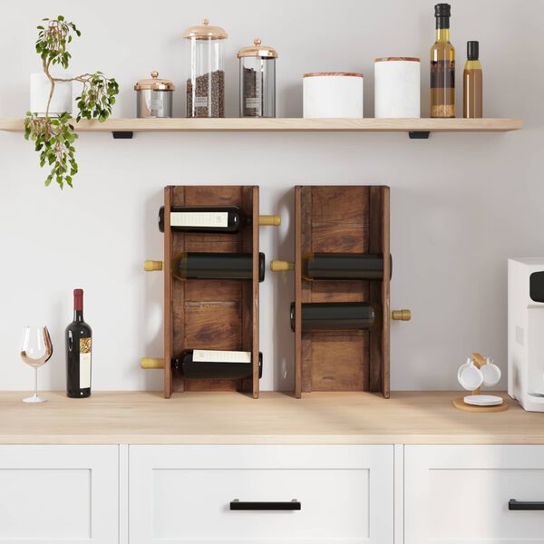 vidaXL Stojan Hněd&aacute; 24 x 13 x 54 cm Masivn&iacute; mahagonov&eacute; dřevo