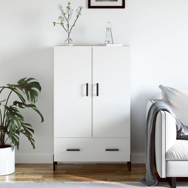 vidaXL Skříň highboard bílá 69,5 x 31 x 115 cm kompozitní dřevo