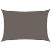 vidaXL St&iacute;n&iacute;c&iacute; plachta 160 g/m&sup2; antracitov&aacute; 3,5 x 4,5 m HDPE
