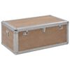 vidaXL &Uacute;ložn&yacute; box z masivn&iacute;ho jedlov&eacute;ho dřeva 91 x 52 x 40 cm hněd&yacute;