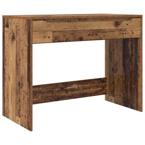 vidaXL Stůl se z&aacute;suvkou Star&eacute; dřevo 100 x 50 x 78 cm Dřevěn&yacute; materi&aacute;l
