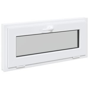 vidaXL Okeno do suter&eacute;nu RISOR 90 x 40 cm PVC a sklo