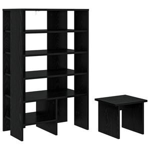 vidaXL Skř&iacute;ň na obuv 2 ks 62 x 35 x 100 cm Kompozitn&iacute; dřevo Čern&yacute; dub
